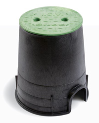 VALVE BOX 6  ICV ROUND W/COVER Image